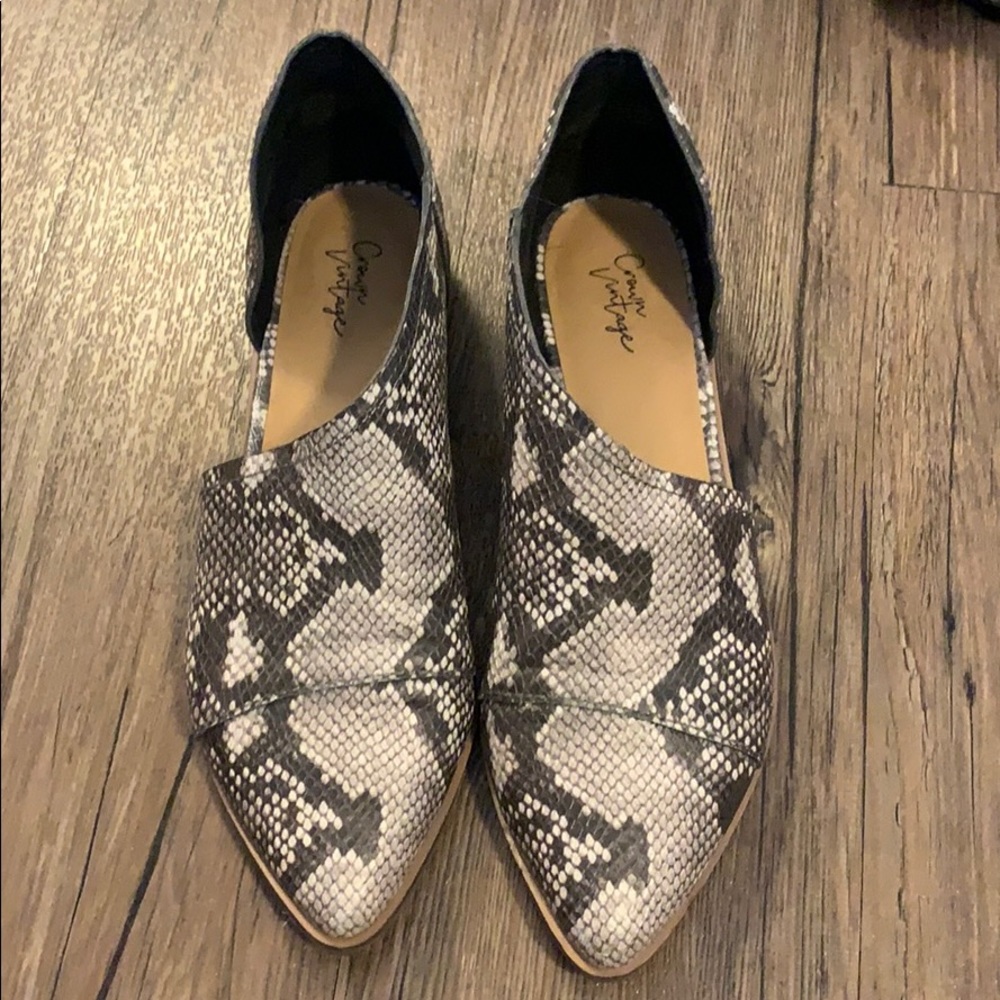 Snakeskin Booties